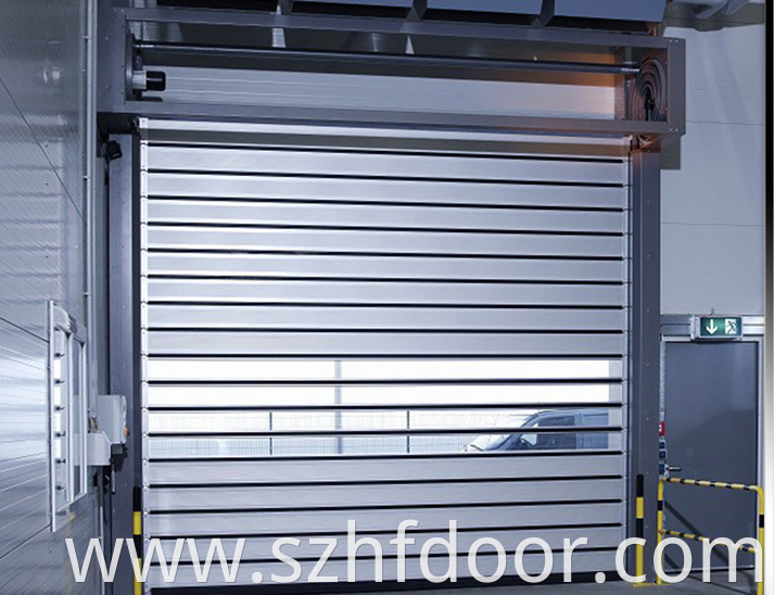 PVC fast rolling shutter door